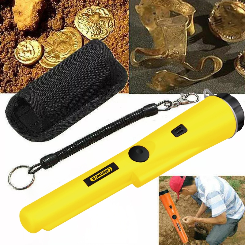 Detector de Metais 100% Impermeável Alta Sensibilidade Localizador de Ouro Kit Caçador de Tesouros