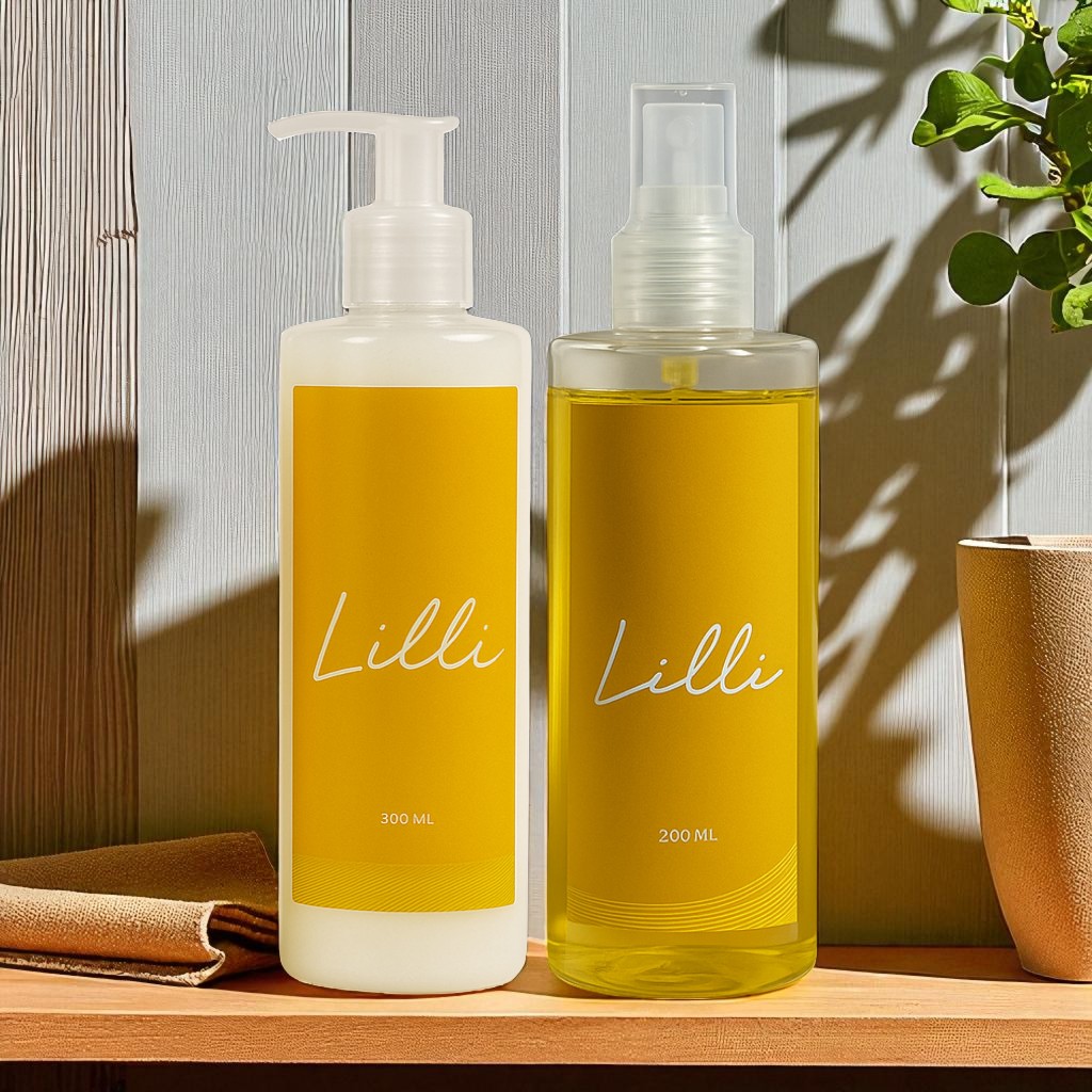 Kit Body Splash + Creme Corporal Acetinado para Mulheres Cheirosas 200ml cada