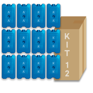 Kit 12 Gelos Gel Reutilizável Artificial Original 500ml em Oferta na Shopee