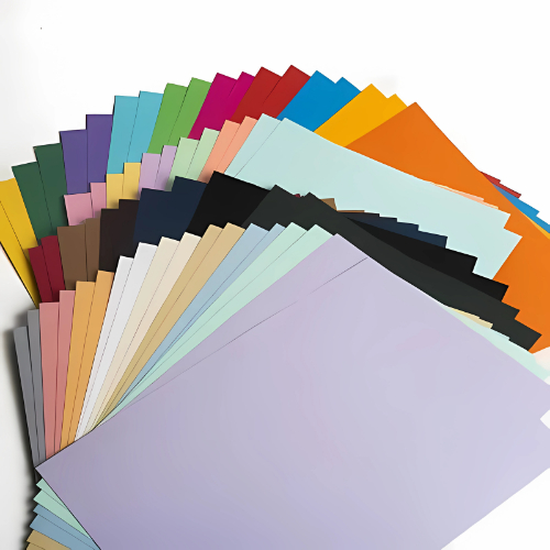 PAPEL COLOR SET COM 24 , 48 OU 96 FLS SORTIDAS TAMANHO : A4 120gramas