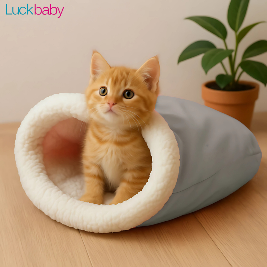 Caminha para Gatos Saco de Dormir Gatos Toca Caminha Sherpa Saquinho de Dormir Pet 50X45 em Oferta na Shopee