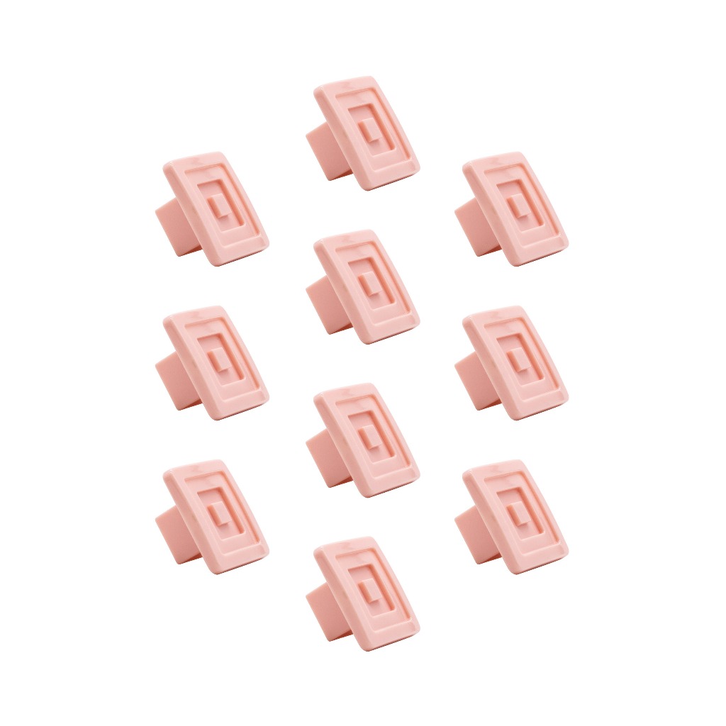 10 Uni Puxadores De Gaveta Infantil Moveis Quarto Bebe Azul ou Rosa