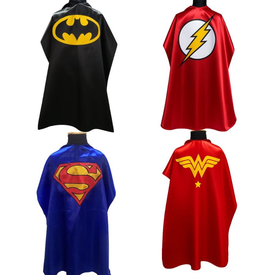Batman Flash Superman Mulher Maravilha Capa Corte 