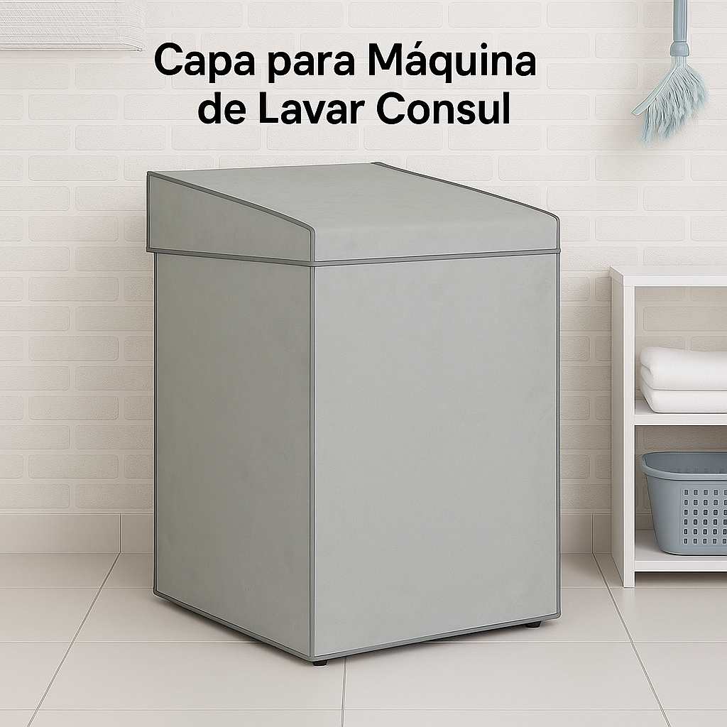 Capa de Máquina de Lavar Consul Modelo Novo - Máquina para Máquina de Lavar Roupa consul