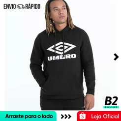 Casaco de Moletom Umbro D. Essential Masculino Original Com Nota Fiscal e Garantia