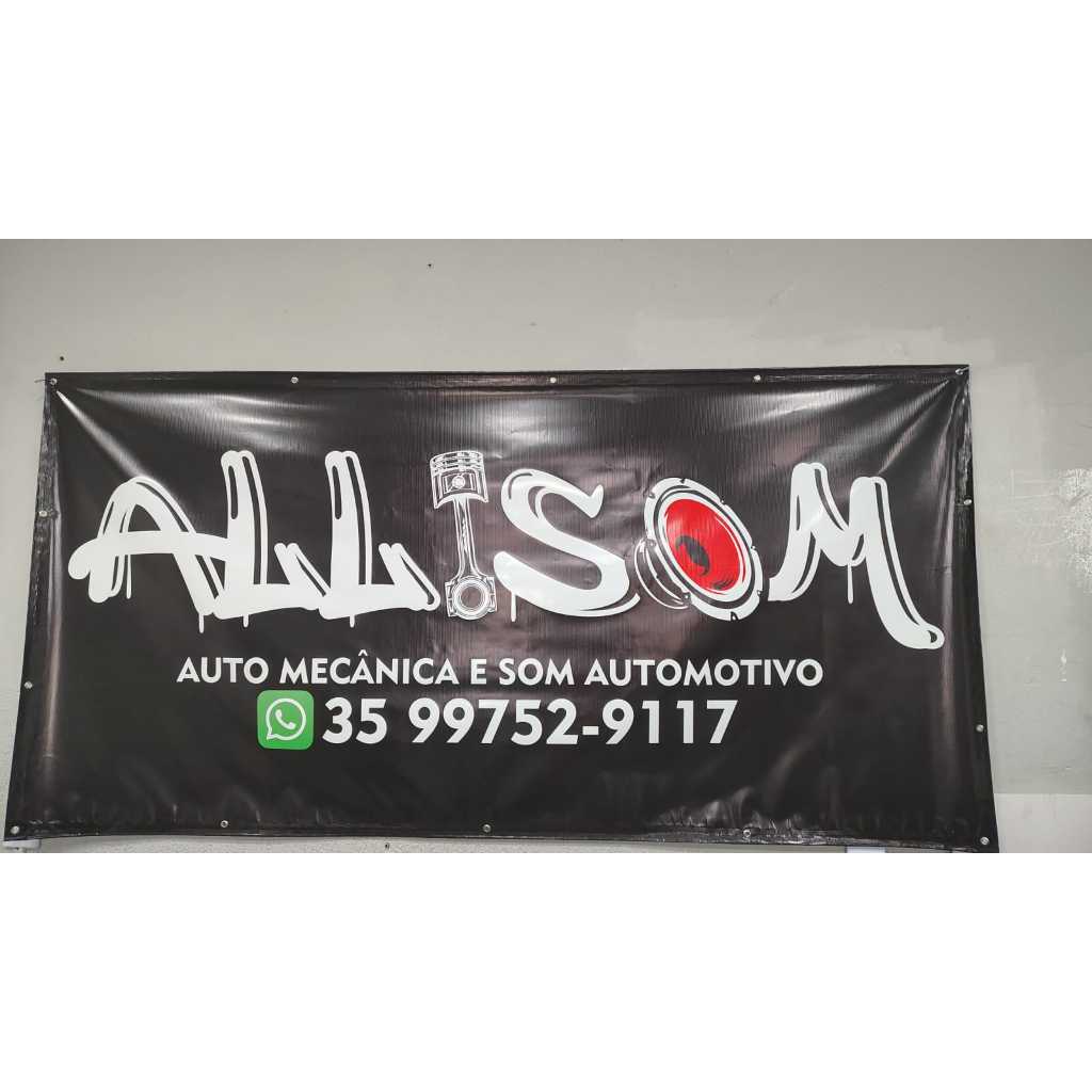 FAIXA/ LONA SOB MEDIDA 2,50x1,50 Metros  PERSONALIZADA p/ FACHADA DE COMERCIO OU LOJA