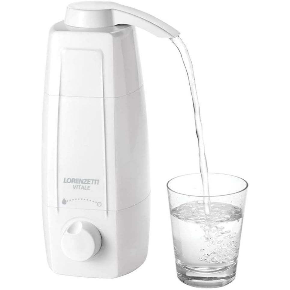 PURIFICADOR DE ÁGUA VITALE LORENZETTI 7411016 NÃO ELÉTRICO (PAREDE OU PIA) BRANCO | REFIL RV-01