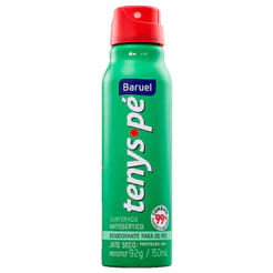 Tenys Pé Baruel Jato Seco Canforado 92g/150ml