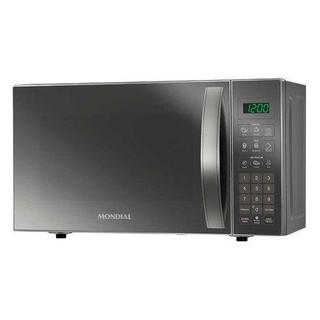 Micro-ondas Mondial 21 Litros Mo-01-21-E Cinza Espelhado