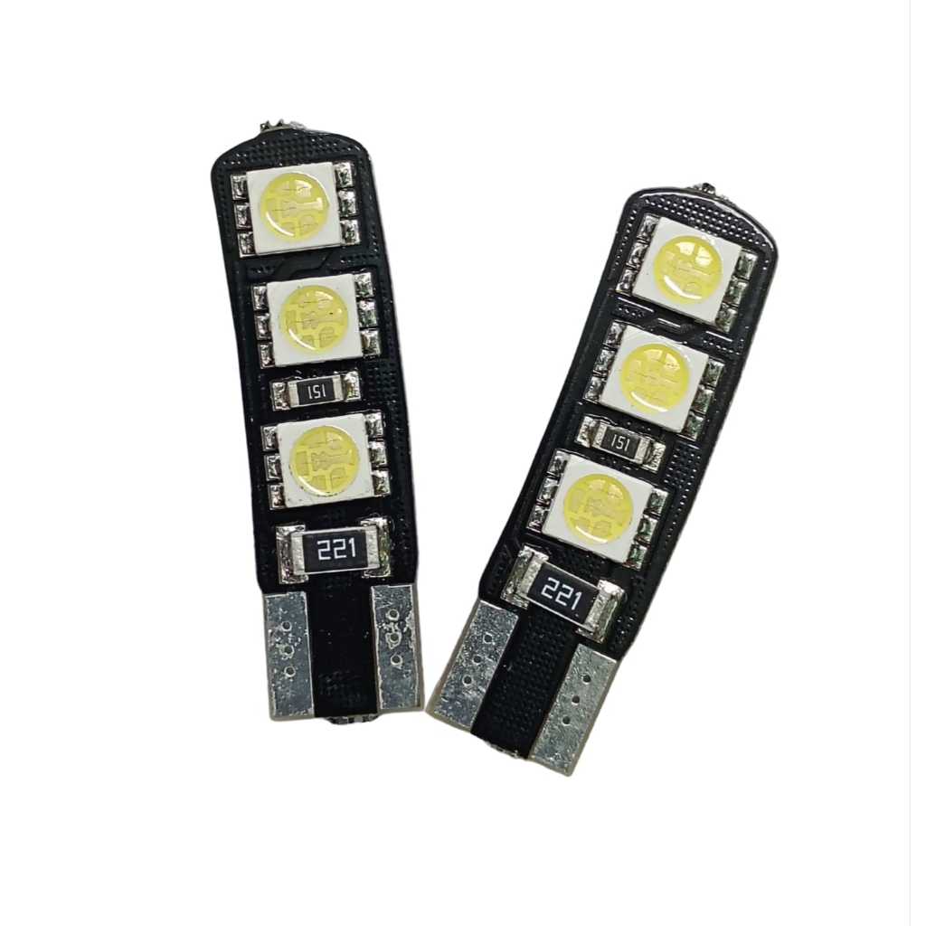 Par de Lâmpadas 6 Led Pingão Cambus 12V em Oferta na Shopee