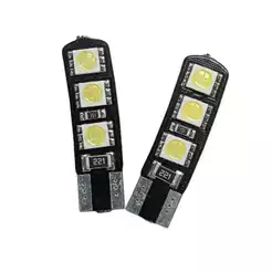 Par de Lâmpadas 6 Led Pingão Cambus 12V