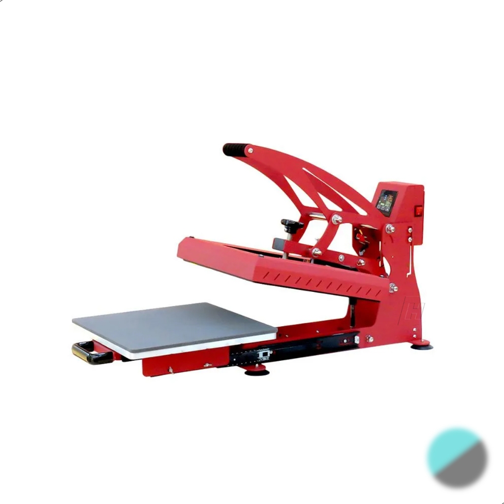 Prensa Gaveta Térmica Plana 33x45 Amortecedor Dtf Sublimação 110v ou 220v