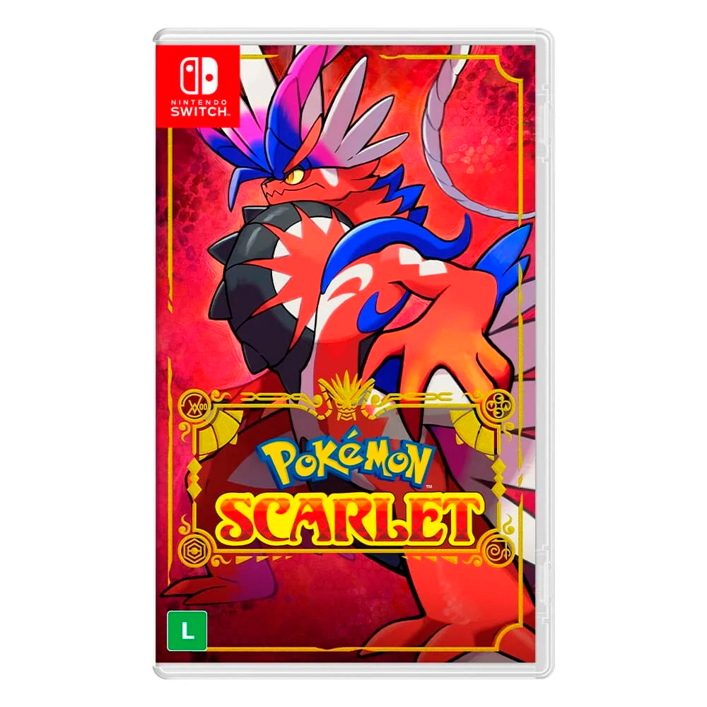 Jogo Pokémon Scarlet - Nintendo Switch - Gaming & Consoles