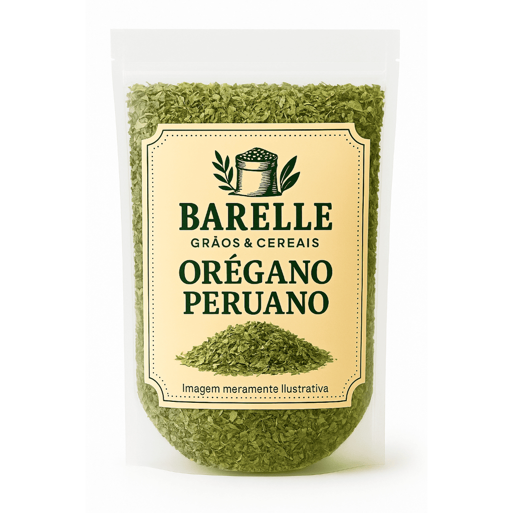 Orégano Peruano 100% Puro Barelle - 1kg em Oferta na Shopee
