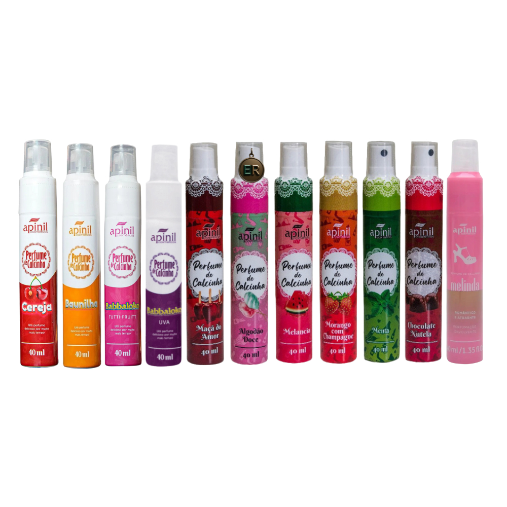 Perfume de Calcinha Spray Aromatico Sensual Desodorante Intimo 40ml Apinil Evita Odores