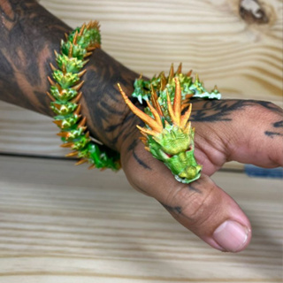 Dragão 3D Articulado Flexível Anti Estresse 40 cm em Oferta na Shopee
