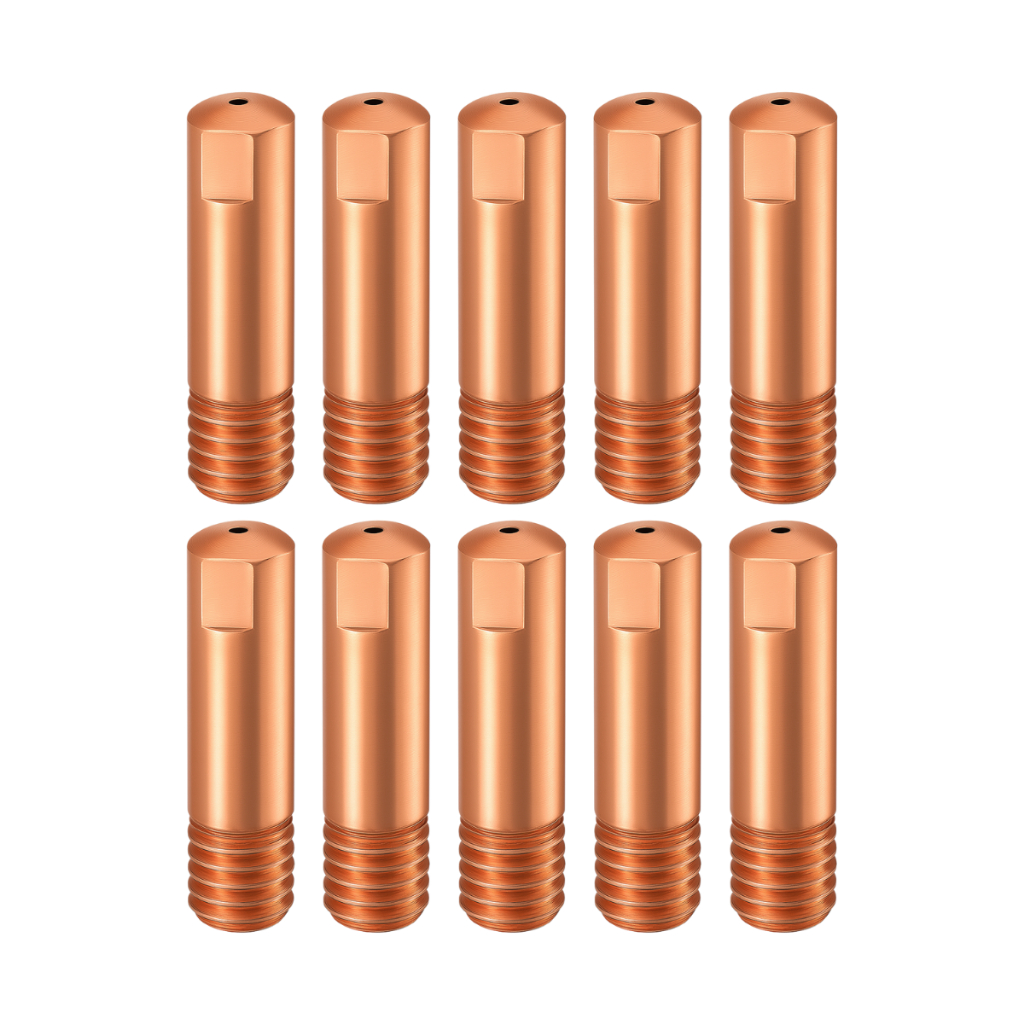 10 Pcs Bico De Contato 1.0 X 25mm M6 140.0253 Tocha Mig