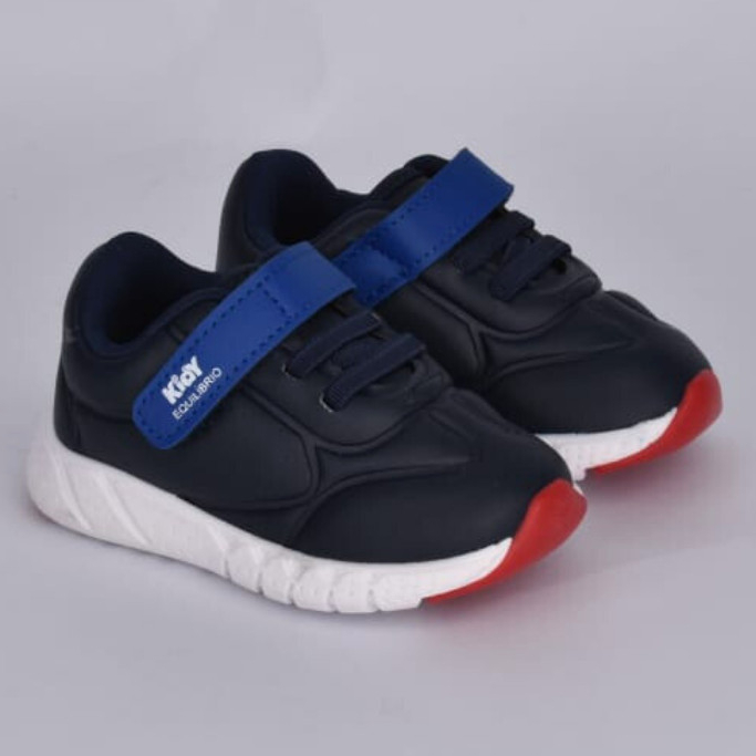Tênis Infantil Menino Kidy Original Baby Primeiros Passos Anatômico Escolar Macio  
