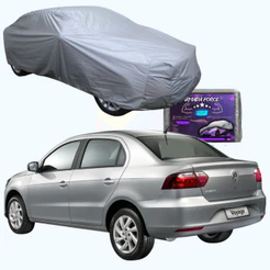 CAPA PARA COBRIR CARRO VOLKSWAGEM VOYAGE SEDAN 2008 A 2023 IMPERMEÁVEL COM FORRO E SEM FORRO;
