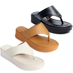 Tamanco Vizzano Feminino Plataforma Flat 6492-319 Acolchoado