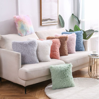 Capa de Almofada De Pelúcia Felpuda Pelo Alto 42x42CM fofinha promoção (Rfe:E-11) em Oferta na Shopee