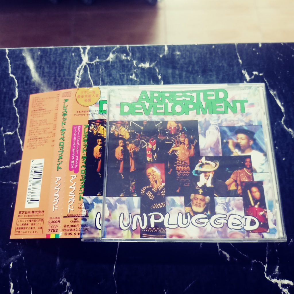 ARRESTED DEVELOPMENT ( MTV UNPLUGGED ) CD IMPORTADO DO JAPÃO