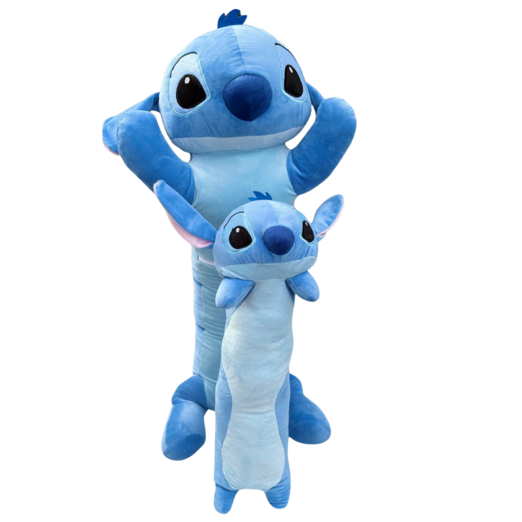 Pelucia Stitch 110cm E 65cm Almofada Gigante Fofa Para Dormir Decorar Presente Infantil em Oferta na Shopee
