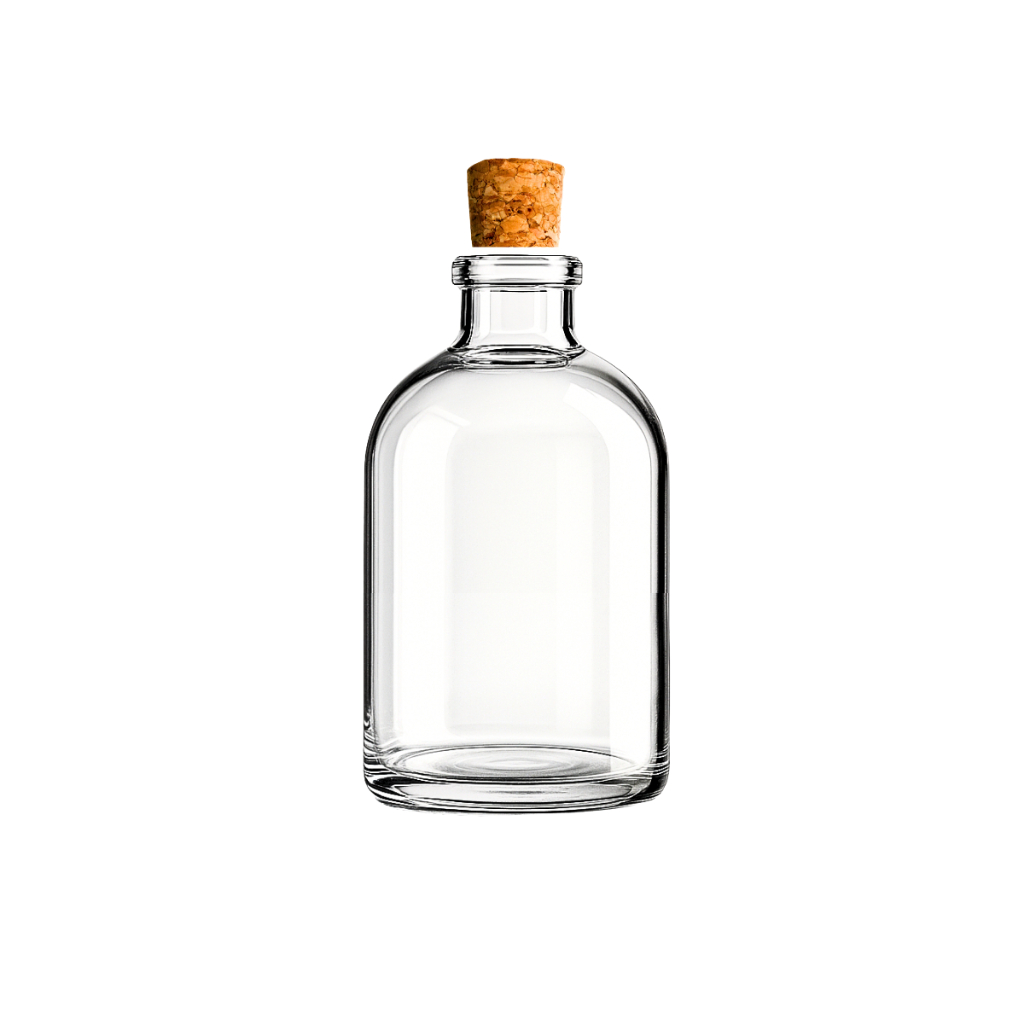 10 Frasco Penicilina 30ml C/rolha  mini garrafinha