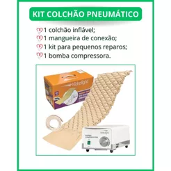 Kit colchão pneumático Hidrolight