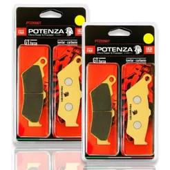 Kit Pastilhas de Freio Dianteiras P/ Bmw F800 Gs / F850 Gs Potenza Gt Forza