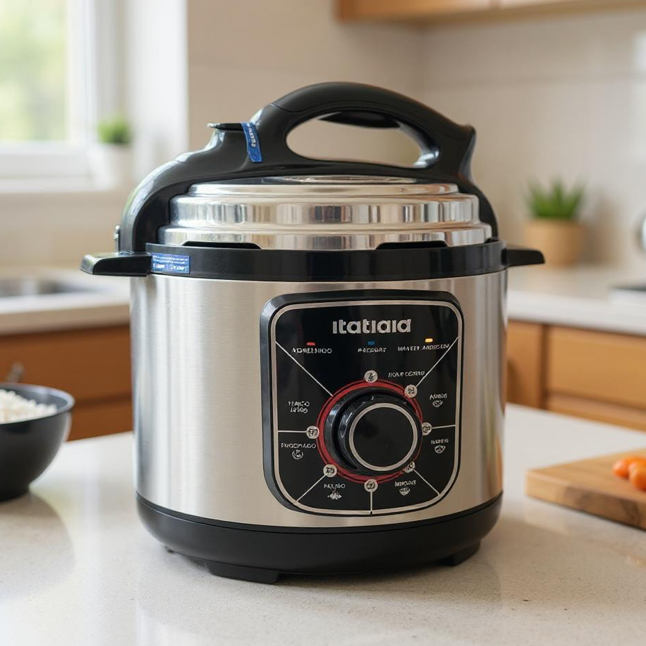 Panela Elétrica Pressão Itatiaia Multiuso 110V Tigela Antiaderente