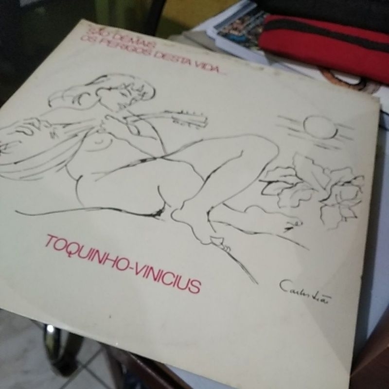 LP Vinil Toquinho e Vinícius - São demais os perigos da vida...