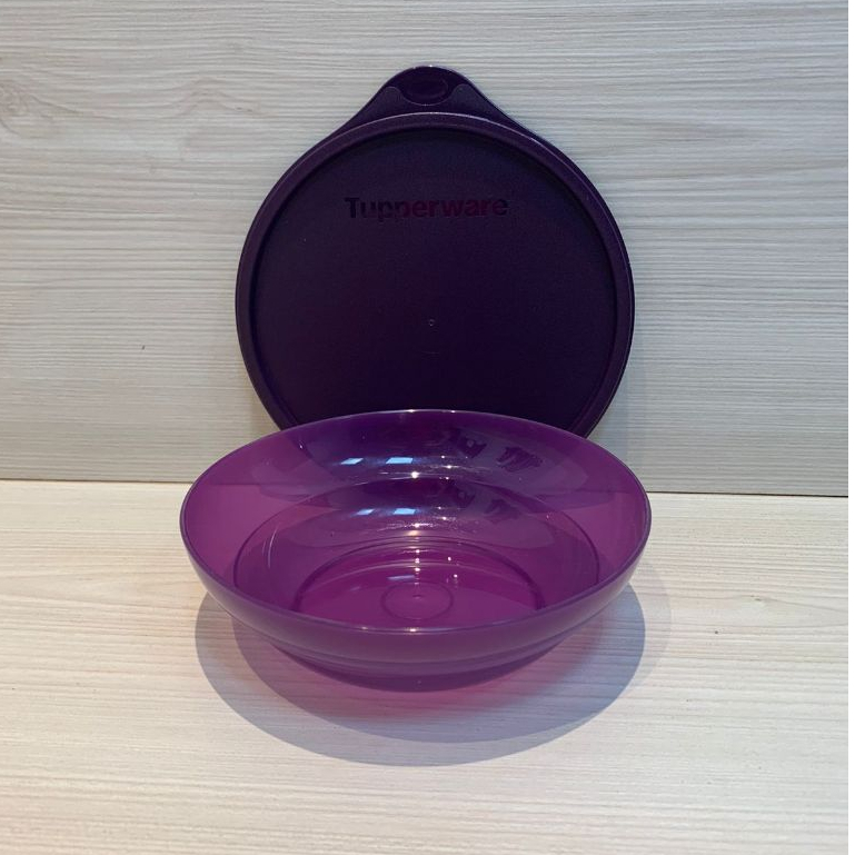 Tupper Pragela Berinjela Roxa de 450ML mais uma garrafa  310 ml Tupperware Original