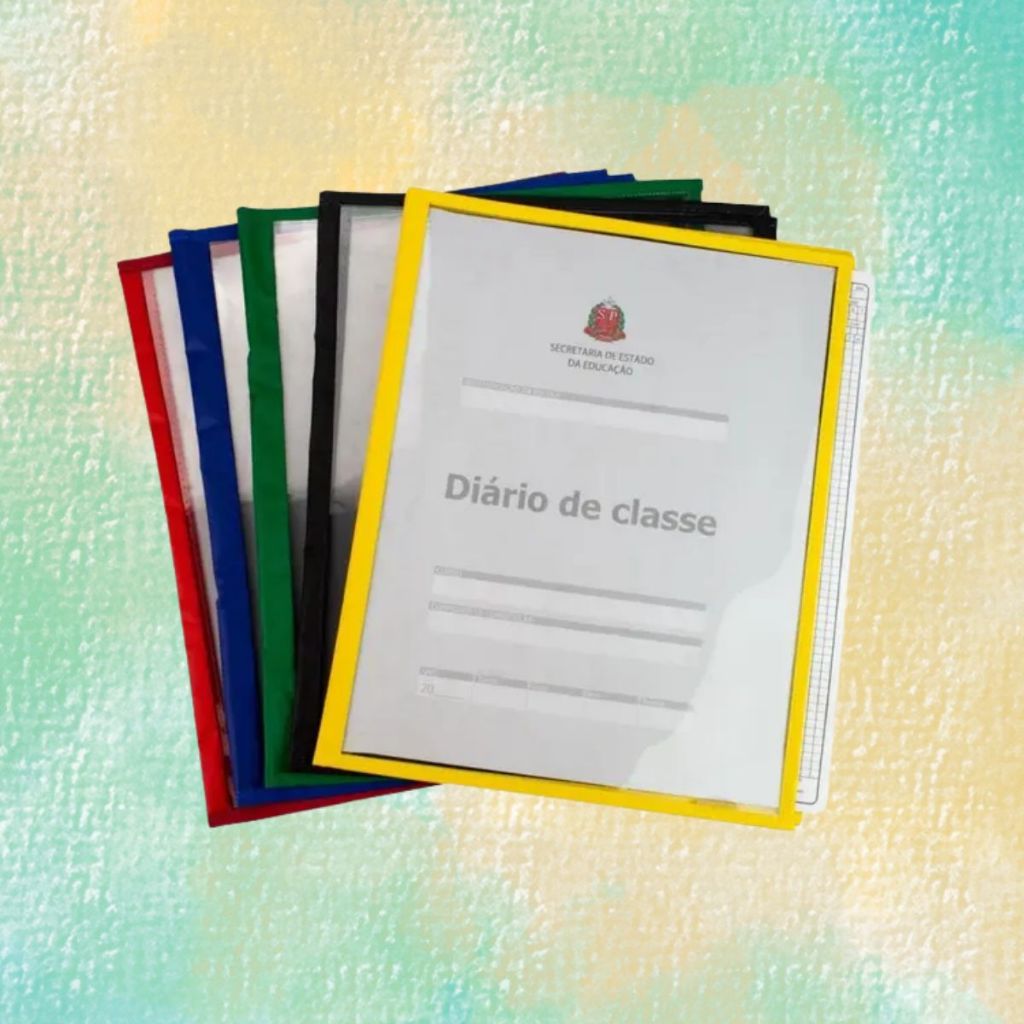 Capa Protetora de Acetato P/Diário Classe Professor Goodie em Oferta na Shopee