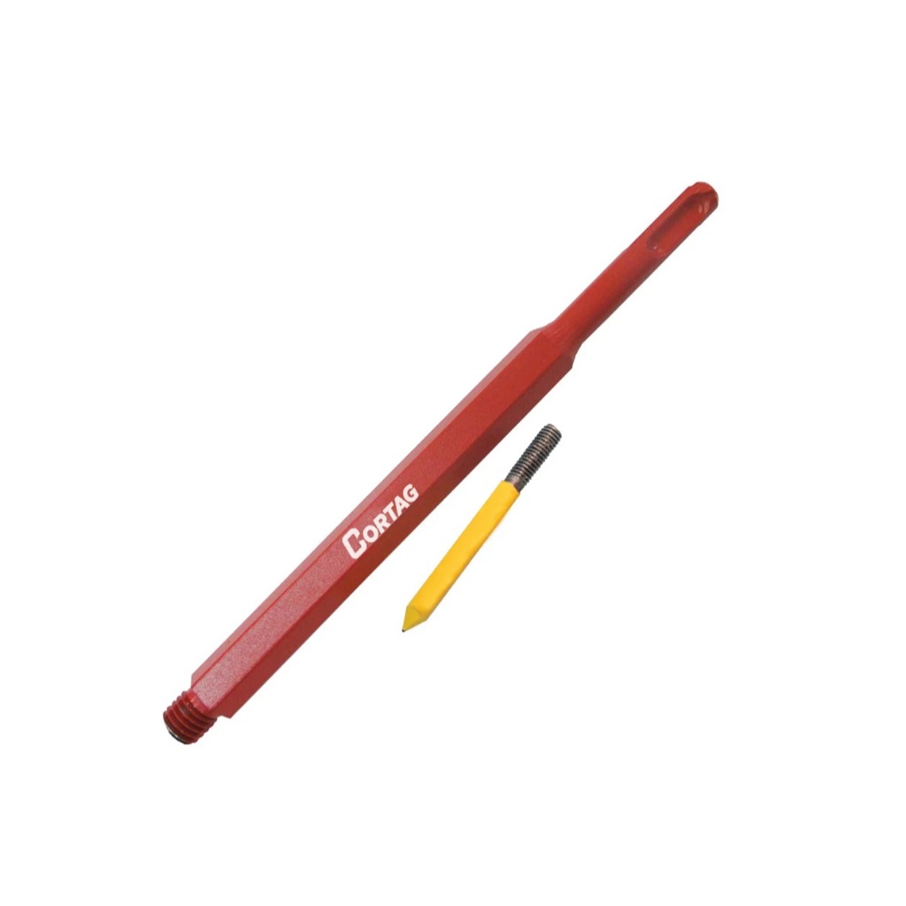 Haste Com Encaixe Tipo Sds Plus Profissional Com Pino Guia Tamanho A Escolher - Cortag em Oferta na Shopee