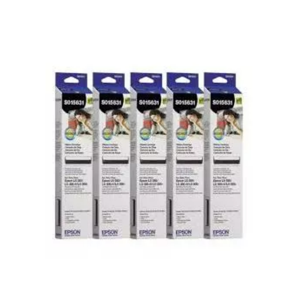 KIT 5 FITA EPSON PARA MATRICIAL LX-350 LX-300 LX-300+II vencido