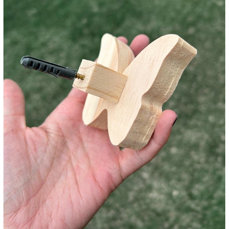 Cabideiro Pinus Borboleta Pendurador de Casacos e Bolsas PROMOÇÃO