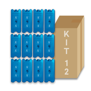 Gelo Artificial Rígido Gelo-Tech Reutilizável 1000ml 12 Pçs em Oferta na Shopee