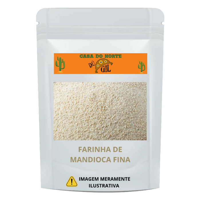 Farinha de Mandioca Fina 1kg Premium