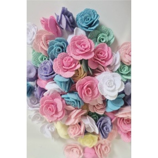 Flor de Malha 2,5 para laços e artesanato 50 unid em Oferta na Shopee