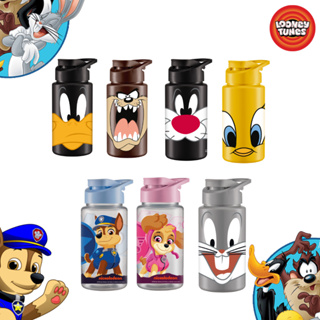 Garrafinha De Agua 500ml Looney Tunes Patrulha Canina Squeeze Infantil Decorada - piupiu frajola taz pernalonga patolino em Oferta na Shopee
