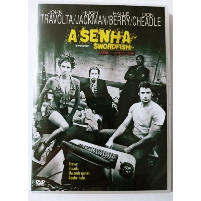 Dvd A Senha Swordfish John Travolta Hugh Jackman