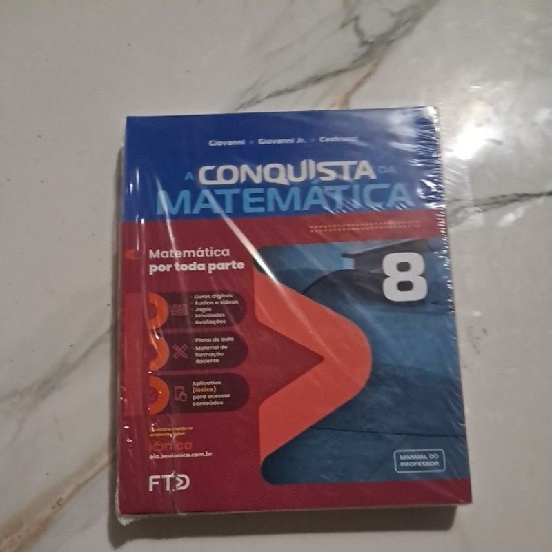 a conquista da matemática 8 ano