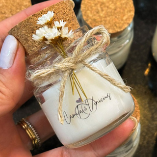 Lembrancinha Casamento Vela 40 g 100% Vegetal Kit Com 10 Unidades Velas Aromáticas Personalizadas em Oferta na Shopee