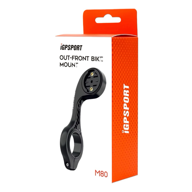 Suporte GPS IGPSPORT M80 Para Ciclocomputador Bicicleta – Montagem no Guidão – Compatível Garmin | Bryton | Xoss