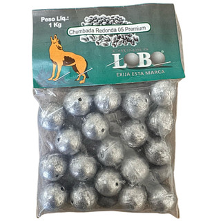 Chumbada para Pesca Redonda / Bola n° 05 (53 gramas) - 1 Kg