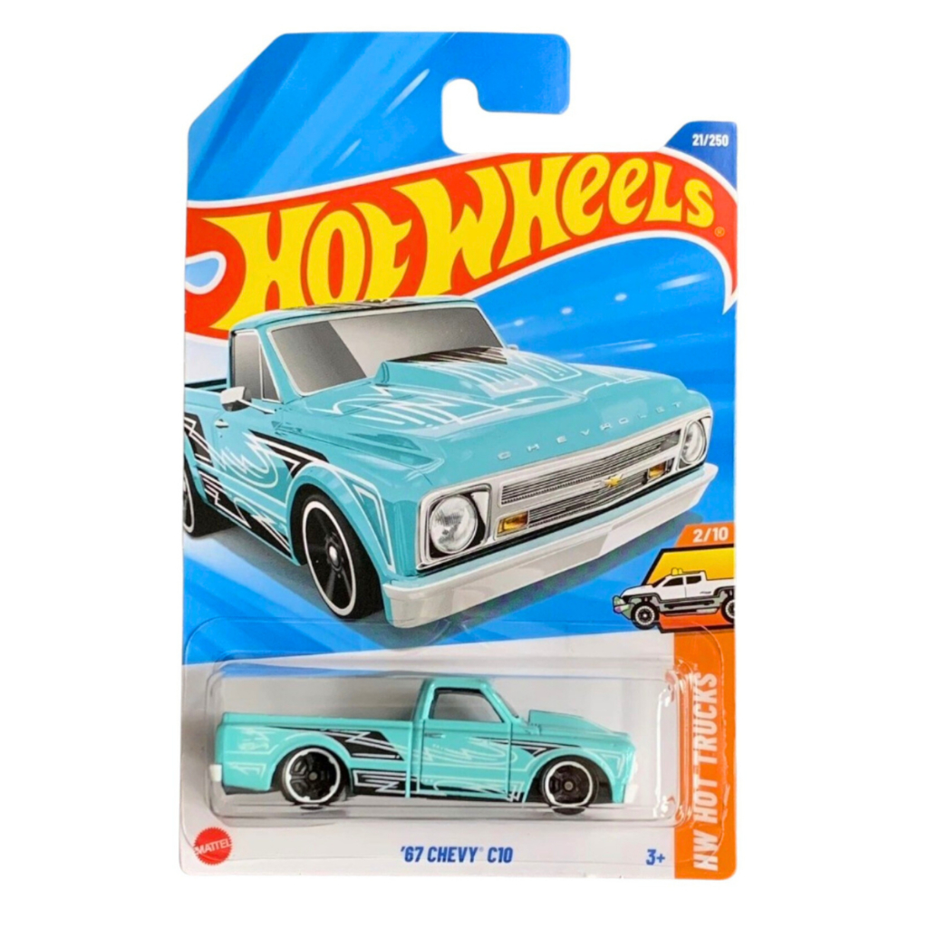 Miniatura Hot Wheels ‘67 Chevy C-10 Chevrolet – Hot Trucks 2025 - Escala 1:64