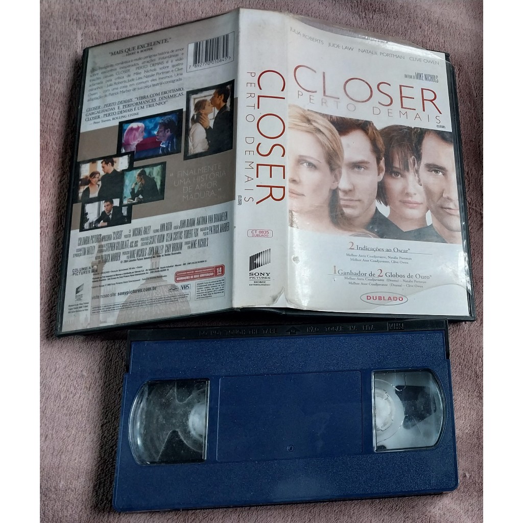 vhs original closer – perto demais (no estado)