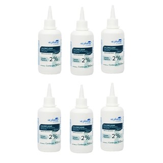 Clorexidina Aquosa 2% Chlorclear Vic Pharma 100ml 6 Unidades
