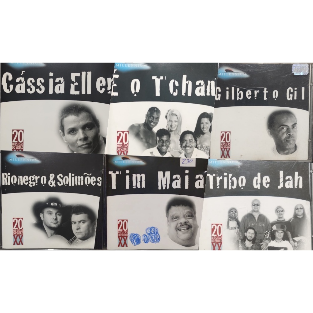 08 Cds Millennium 20 Músicas Do Século Xx Vários Artistas
